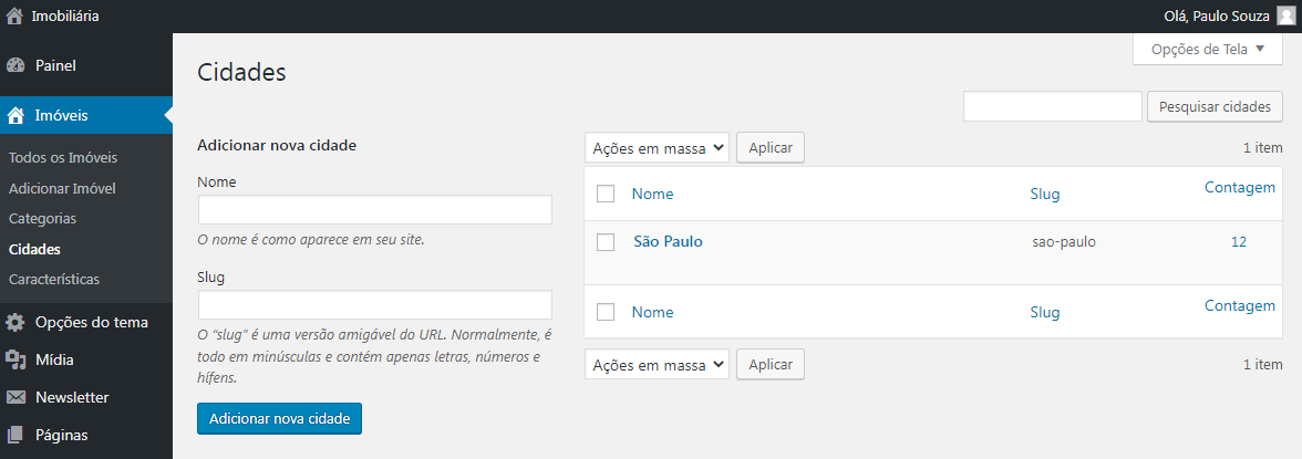 Criar Site de Imóveis Tema Wordpress 273 Com Painel de Controle Fácil de Editar