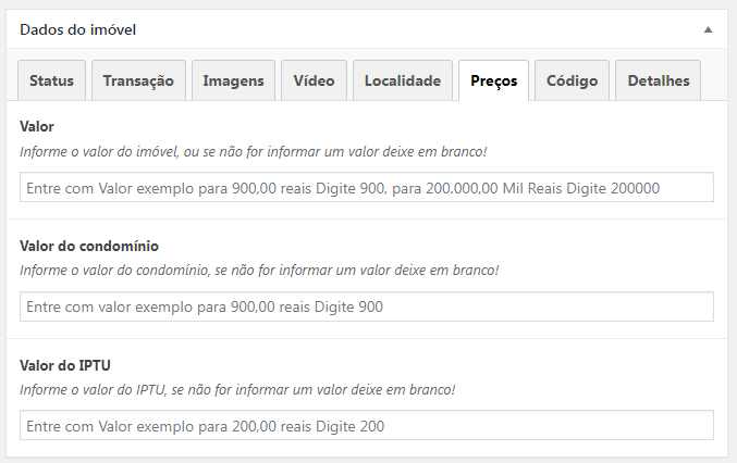 Criar Site de Imóveis Tema Wordpress 273 Com Painel de Controle Fácil de Editar