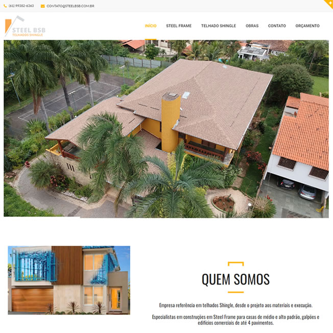 Criar Site Arquiteto Construtora