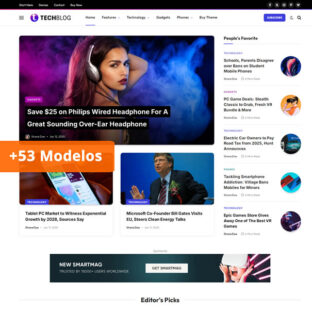 Criar Site Notícias Wordpress Com 54 Layouts 720 S Fácil de Editar