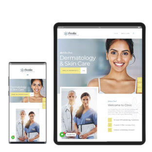 Criar Site Dermatologista Estética Wordpress Responsivo 804 S Fácil de Editar