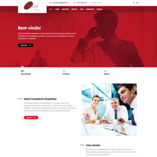 Criar Site Consultoria Finanças Wordpress Responsivo 814 S