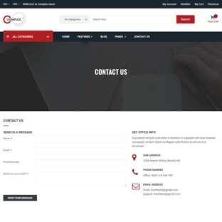 Template Loja Virtual Magento esponsivo 586 v8