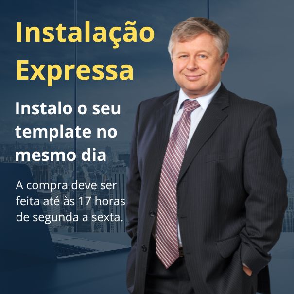 Instalação Expressa de Template Em Sua Hospedagem No Mesmo Dia