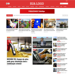 Criar Site Notícias Wordpress PHP SEO Otimizado Fácil de Editar 1645