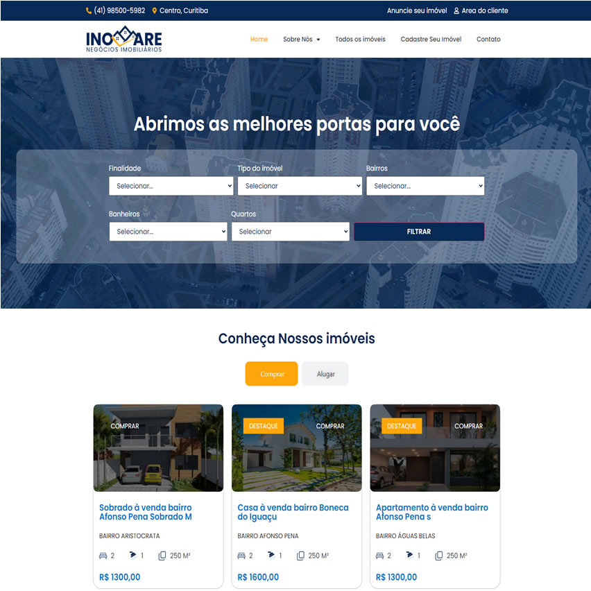 Criar Site Imobiliária Wordpress Português Elementor PHP 8 1698 Fácil de Instalar