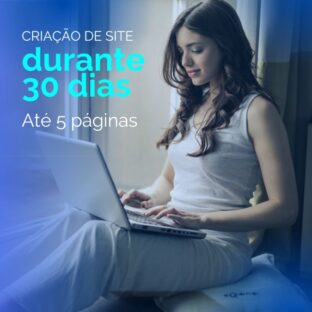 Criação de Site Durante 30 dias Até 5 Páginas