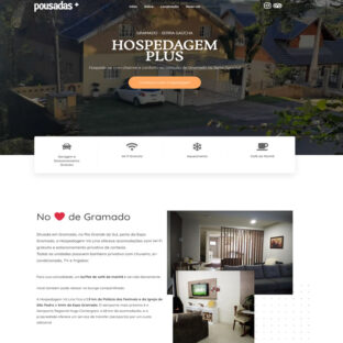 Criar Site Pousada Hotel Hostel Alberg Template Wordpress Elementor 1760