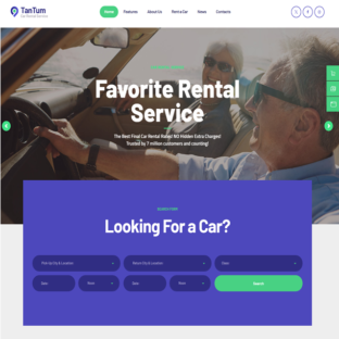 Criar Site Aluguel de Carros Template Wordpress Fácil de Editar 1786