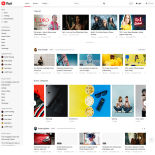 Criar Site Videos Youtube Template Wordpress Fácil de Editar 1789