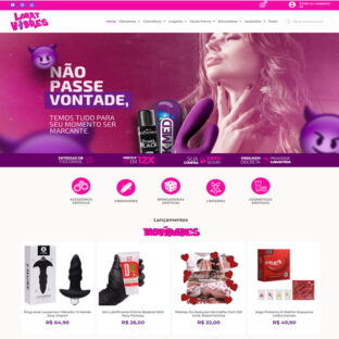 Criar Site Loja Sex Shop Template Wordpress Elementor Português Fácil de Editar 1873