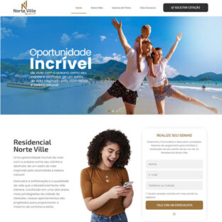 Criar Site Lançamento Imóvel Corretor Imobiliária Template Wordpress Português Fácil de Editar 1901